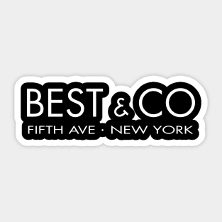 Best & Co. Department Store Sticker